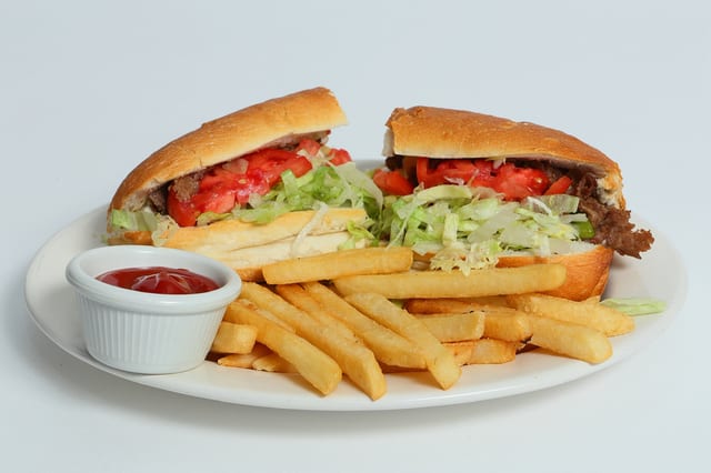 Cheese Steak Sub.