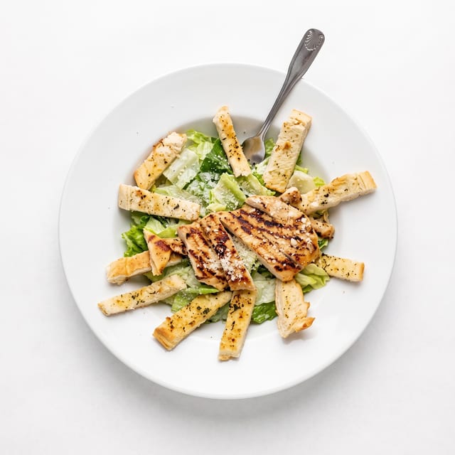 Chicken Caesar Salad.