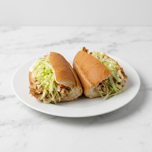 Chicken Cheese Steak Sub.
